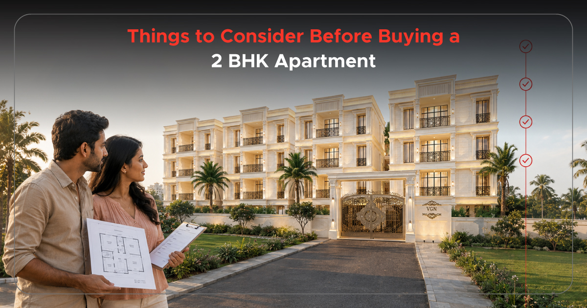 Things to Consider Before Buying a 2 BHK Apartment